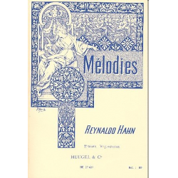 Mélodies vol.2 : 20 melodies pour - Reynaldo Hahn