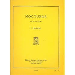Nocturne : pour cor en fa et piano - Felix Lemaire