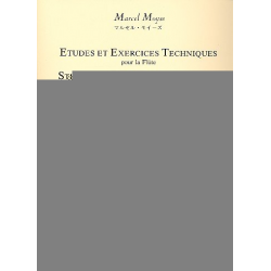 Études et exercices techniques : - Marcel Moyse