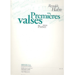 Premières valses : pour piano - Reynaldo Hahn