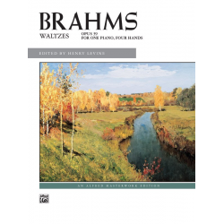 Waltzes, Op. 39 (four hands) - Johannes Brahms
