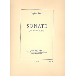 Sonate : pour hautbois et piano - Eugène Bozza