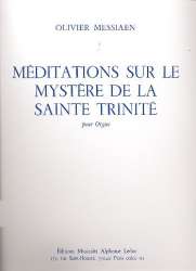 Méditations sur le mystère de la - Olivier Messiaen
