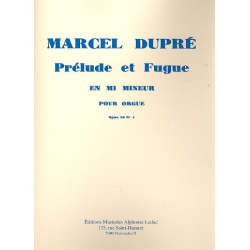 Prélude et fugue mi mineur op.36,1 - Marcel Dupré