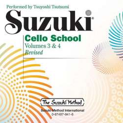 Suzuki Cello School vol.3-4 : CD - Shinichi Suzuki
