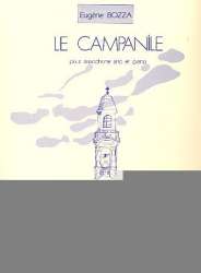 Le campanile pour saxophone alto et piano - Eugène Bozza