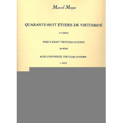 48 études de virtuosité vol.2 : - Marcel Moyse