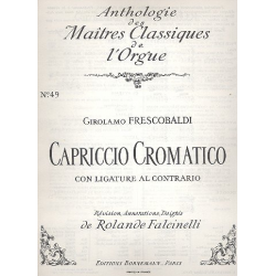 Capriccio Cromaticho no.49 : für Orgel - Girolamo Frescobaldi