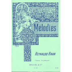 Melodies vol.1 : 20 melodies pour - Reynaldo Hahn
