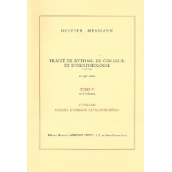 Traité de rythme, de couleur et d'ornithologie - Olivier Messiaen