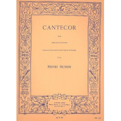 Cantecor : pour cor en fa et piano - Henri Büsser