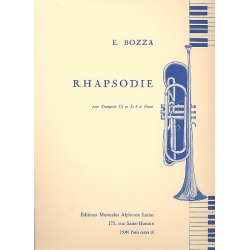 Rhapsodie : pour trompette et piano - Eugène Bozza