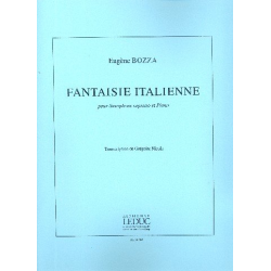 Fantasie Italienne : pour saxophone - Eugène Bozza