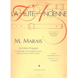 Les folies d'Espagne : pour flûte - Marin Marais