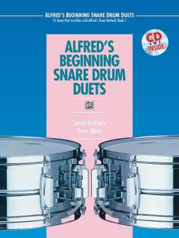 Alfred Beg Snare Drum Duet Bk/Cd