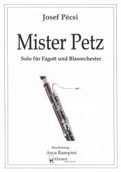 Mister Petz (Meister Petz am Hofe Meyer's) (Solo für Fagott und Blasorchester) - Josef Pecsi / Arr. Asca Rampini