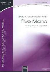 Ave Maria für gem Chor und Klavier (Orgel) - Giulio Caccini / Arr. Gwyn Arch