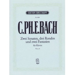 2 Sonaten, 3 Rondos und 2 Fantasien - Carl Philipp Emanuel Bach