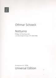 Notturno op.47 : 5 Sätze für - Othmar Schoeck