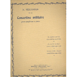 Concertino militaire op.23 - Nazaire Beeckmann