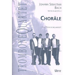 Choräle : für 4 Posaunen - Johann Sebastian Bach
