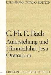 Auferstehung und Himmelfahrt Jesu : - Carl Philipp Emanuel Bach