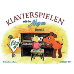 Klavierspielen mit der Maus Band 2 - Bettina Schwedhelm