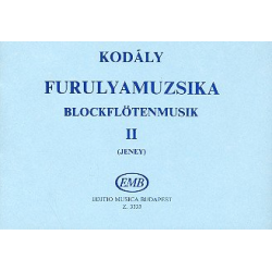 Blockflötenmusik Band 2 für - Zoltán Kodály