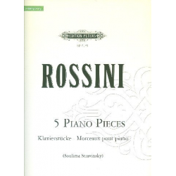 5 piano pieces - Gioacchino Rossini