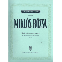 Sinfonia concertante op.29 für Violine, - Miklos Rozsa