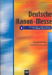 Deutsche Kanonmesse : Ausgabe 6 für - Lorenz Maierhofer
