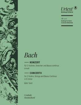 Konzert d-Moll BWV1043 (Cembalo)