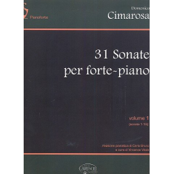 31 sonate vol.1 (nos.1-16) : per - Domenico Cimarosa