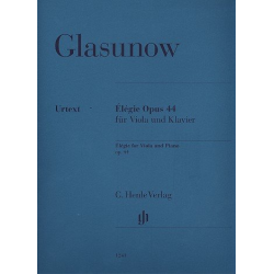Élégie op.44 : - Alexander Glasunow