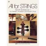 All for Strings vol.1 (english) - Theory Workbook - Violine - Gerald Anderson