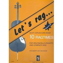 Let's rag (+CD) : 10 Ragtimes für - Scott Joplin