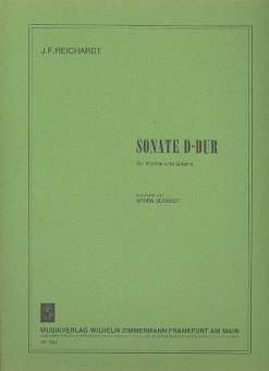 Sonate D-Dur : für Violine und Gitarre
