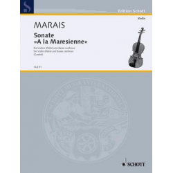 Sonate A la Maresienne : - Marin Marais