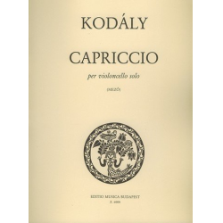 Capriccio für Violoncello solo - Zoltán Kodály