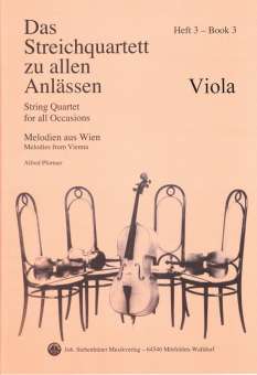 Das Streichquartett zu allen Anlässen Band 3 - Viola