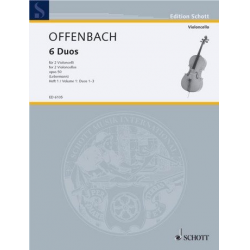 6 Duos op.50 Band 1 (Nr.1-3) : - Jacques Offenbach