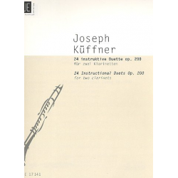 24 instruktive Duette op.200 : für - Joseph Küffner