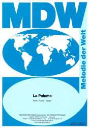La Paloma - Einzelausgabe Gesang und Klavier (PVG) - Sebastian Yradier / Arr. Gerhard Weihe