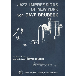 Jazz Impressions of New York : - Dave Brubeck