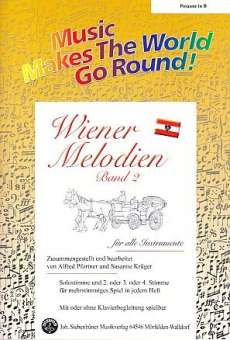 Wiener Melodien 2 - Stimme 1+3+4 in Bb - Posaune / Tenorhorn / Bariton