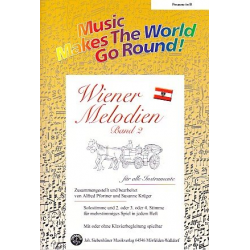 Wiener Melodien 2 - Stimme 1+3+4 in Bb - Posaune / Tenorhorn / Bariton