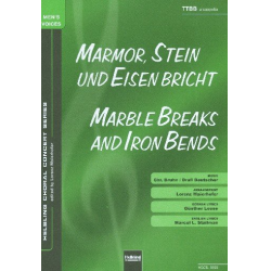 Marmor Stein und Eisen bricht : - Christian Bruhn