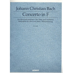 Concerto f major : for oboe and orchestra - Johann Christian Bach