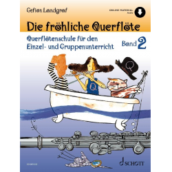 Die fröhliche Querflöte Band 2 - Schule - Gefion Landgraf