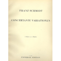 Concertante Variationen : für - Franz Schmidt